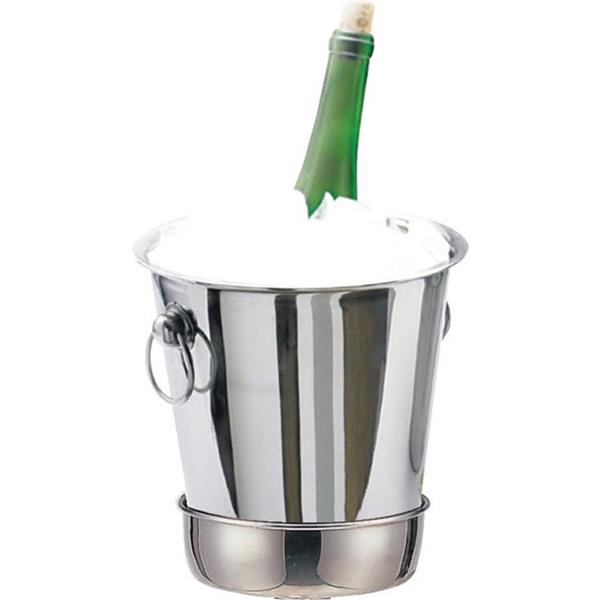 Pre-owned Stainless Steel 8 Pint Tulip Ice Champagne Bucket Cooler Bar Pub 