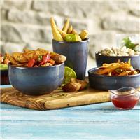 Genware nev-r11812 tagliere 2,5 cm 45,7 x 30,5 cm rosso 